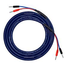 VAN DAMME Blue 2.5mm Speaker Cable Deltron Terminated